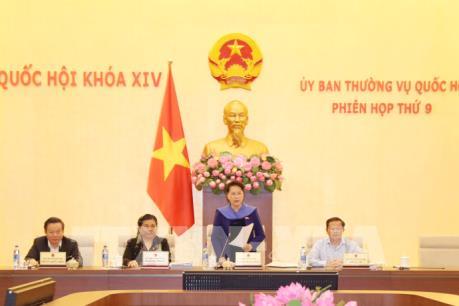 Bế mạc Phiên họp thứ 9, Ủy ban Thường vụ Quốc hội khóa XIV