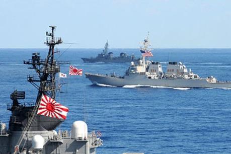 Mỹ và Nhật Bản tập trận chung tại Tây Thái Bình Dương