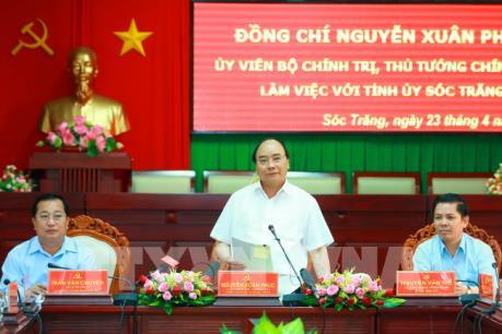 Thủ tướng: Sóc Trăng cần mở rộng lúa cao sản, loại trái cây lợi thế