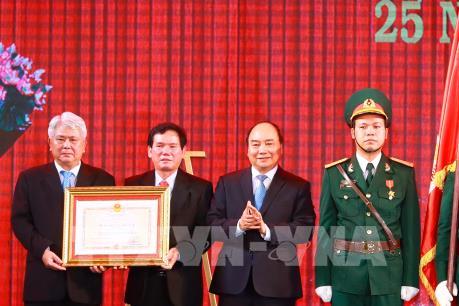 Thủ tướng Nguyễn Xuân Phúc dự Lễ Kỷ niệm 25 năm tái lập tỉnh Trà Vinh