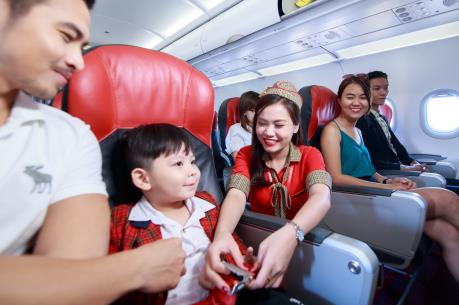 1 triệu vé giá từ 0 đồng của Vietjet sẽ được mở bán trong dịp hè 2017