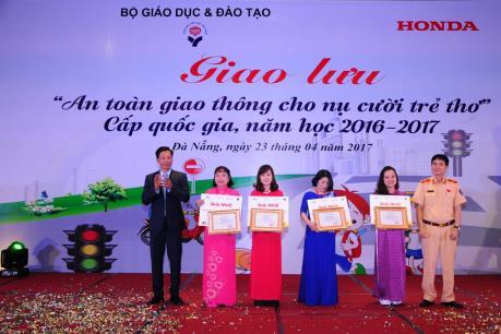 Honda tập huấn cho gần 615.000 học sinh về an toàn giao thông