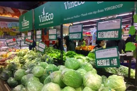 Có 500 hộ nông dân ký kết hợp tác với VinEco