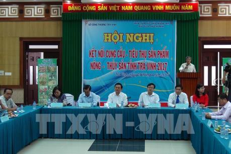Trà Vinh kết nối doanh nghiệp tiêu thụ hàng nông, thủy sản