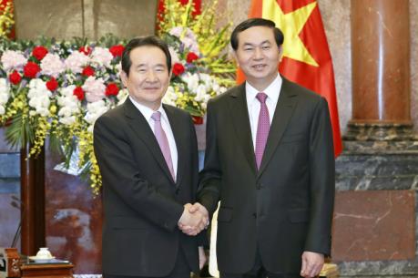 Chủ tịch nước: Quan hệ Việt Nam-Hàn Quốc phát triển mạnh mẽ và ngày càng đi vào chiều sâu