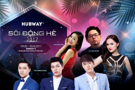Du lịch nghỉ lễ 30/4 - 1/5: FLC tổ chức đêm nhạc “Hubway - Sôi động hè 2017” tại Sầm Sơn