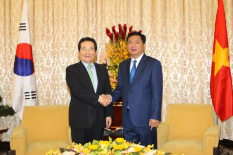 Lãnh đạo Thành phố Hồ Chí Minh tiếp Chủ tịch Quốc hội Hàn Quốc