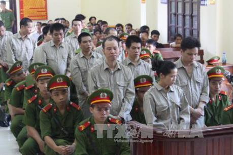 Tuyên 8 án tử hình trong đường dây mua bán trái phép 490 bánh heroin