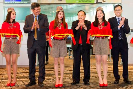 Vietjet khai trương đường bay Hà Nội - Singapore