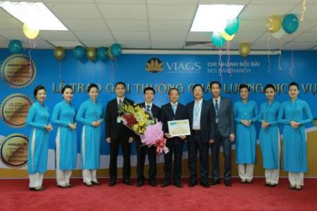 VIAGS đạt chất lượng phục vụ mặt đất tốt nhất