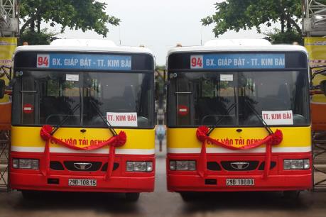 Xe buýt Hà Nội: Lộ trình tuyến buýt mới 93 và tuyến 94 