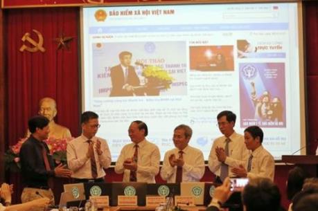 Khai trương Cổng thông tin điện tử BHXH Việt Nam phiên bản nâng cấp