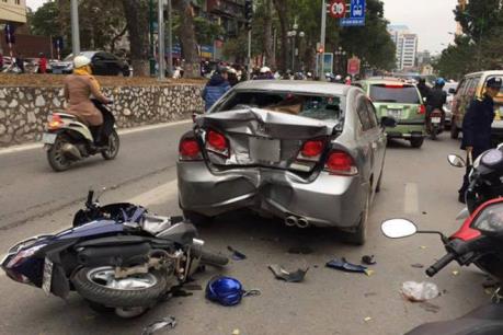 Bắc Giang: Tai nạn giao thông nghiêm trọng làm hai người thiệt mạng