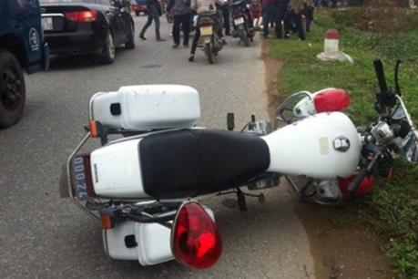 Một chiến sỹ cảnh sát giao thông hy sinh khi làm nhiệm vụ