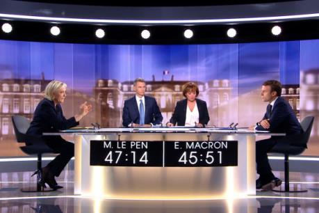Bầu cử Pháp: Hai ứng cử viên tranh luận truyền hình lần cuối