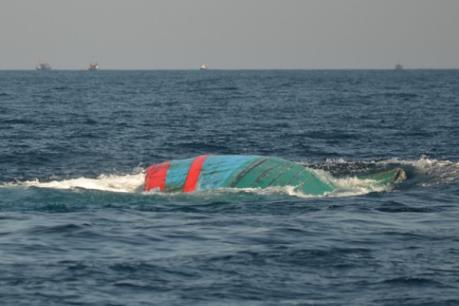 Hai thuyền viên mất tích khi tàu cá HP 09364 TS bị chìm trên vùng biển Hải Phòng