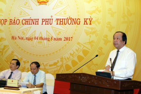 Họp báo Chính phủ thường kỳ tháng 4: Tập trung khắc phục bất cập về thị trường nông sản