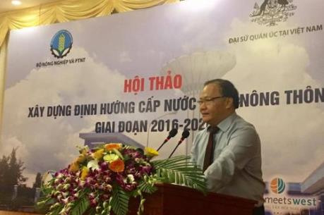 Đến 2020, 95% dân số sẽ được sử dụng nước hợp vệ sinh
