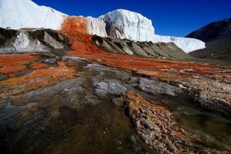 Giải mã bí ẩn "Thác Máu" tại Nam Cực