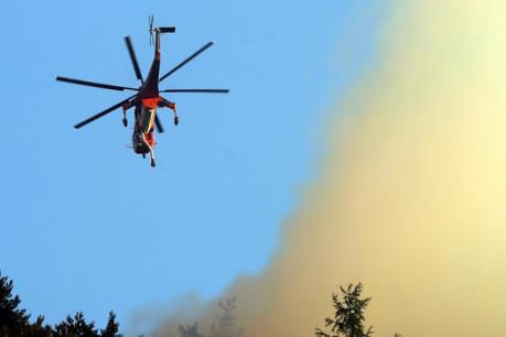 Trực thăng cứu hỏa hạ cánh khẩn cấp, 1 thành viên phi hành đoàn tử vong