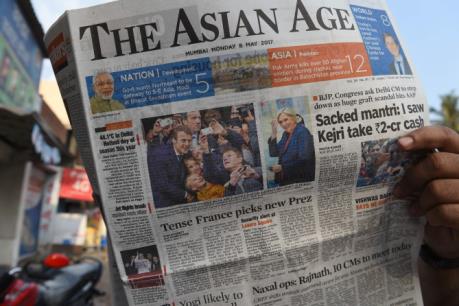 Truyền thông thế giới đồng loạt ca ngợi chiến thắng của ông E.Macron