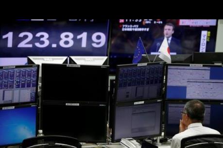 Chứng khoán Âu, Mỹ đồng loạt tăng điểm trong phiên 9/4