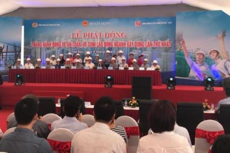 Các đơn vị ngành xây dựng cam kết về an toàn, vệ sinh lao động