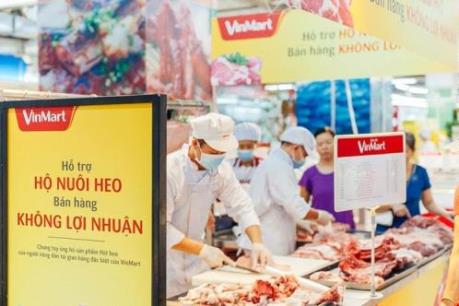 VinMart hỗ trợ người nuôi heo, bán hàng không lợi nhuận
