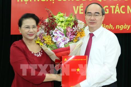 Công bố Quyết định đồng chí Nguyễn Thiện Nhân giữ chức vụ Bí thư Thành ủy TP Hồ Chí Minh