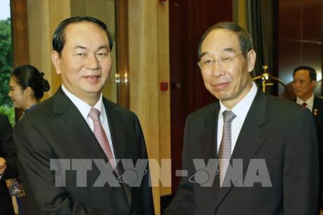 Chủ tịch nước Trần Đại Quang thăm tỉnh Phúc Kiến, Trung Quốc