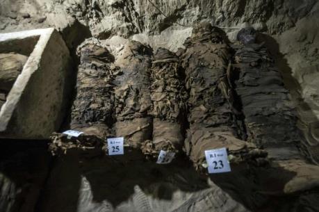 Ai Cập phát hiện 17 xác ướp cổ