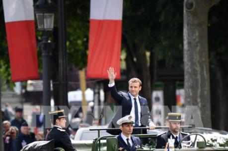 Tân Tổng thống Emmanuel Macron cam kết thúc đẩy cải cách, xây dựng nước Pháp hùng mạnh