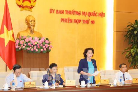 Khai mạc Phiên họp thứ 10 Ủy ban Thường vụ Quốc hội khóa XIV