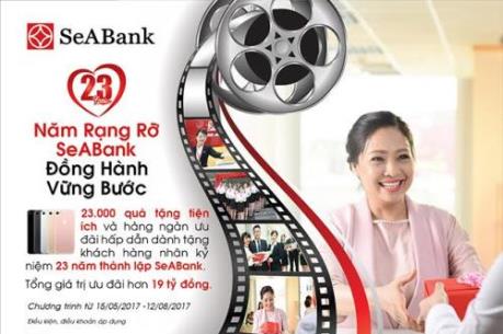 Cơ hội lớn trúng iPhone 7 32GB cùng thẻ SeABank