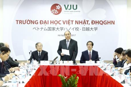Đại học Việt Nhật phải là cầu nối về biểu tượng cho quan hệ hợp tác Việt Nam - Nhật Bản