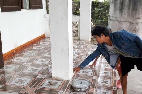 Nghệ An: Xuất hiện hiện tượng thềm nhà nóng lên bất thường khoảng 30 - 40 độ C