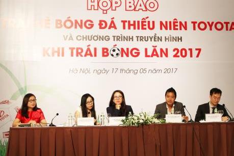 Khởi động trại hè bóng đá thiếu niên Toyota 2017