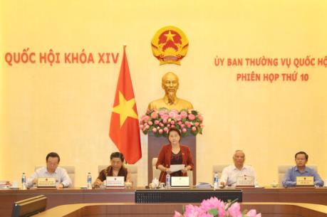 Bế mạc Phiên họp thứ 10 Ủy ban Thường vụ Quốc hội khóa XIV