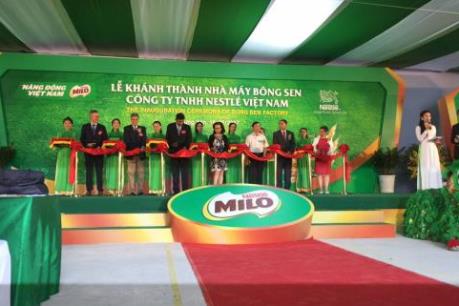 Nestlé khánh thành nhà máy Bông Sen tại Hưng Yên