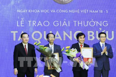 Phó Thủ tướng Vũ Đức Đam: Giải thưởng Tạ Quang Bửu là giải thưởng của các nhà khoa học