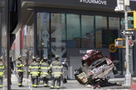 Thông tin mới về vụ "xe điên" lao vào đám đông ở Quảng trường Thời đại, New York