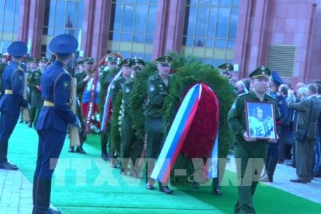 Ngậm ngùi tiễn biệt nhà du hành vũ trụ V.Gorbatko