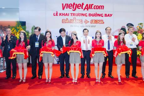 Vietjet khai trương đường bay mới Đà Nẵng - Seoul (Hàn Quốc)