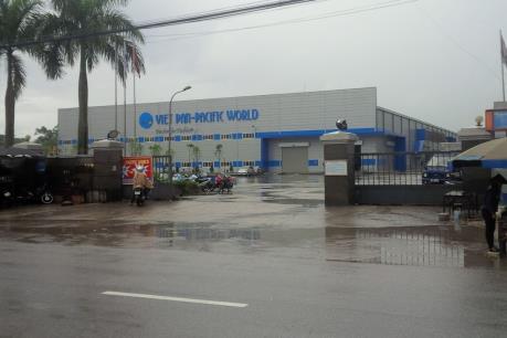Công nhân Công ty Việt Pan Pacific World đã quay trở lại làm việc