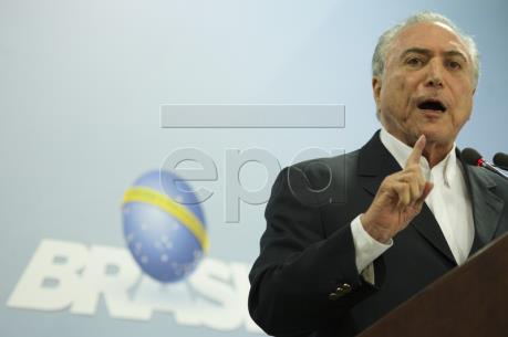 Tổng thống Brazil M.Temer tuyên bố sẽ không từ chức
