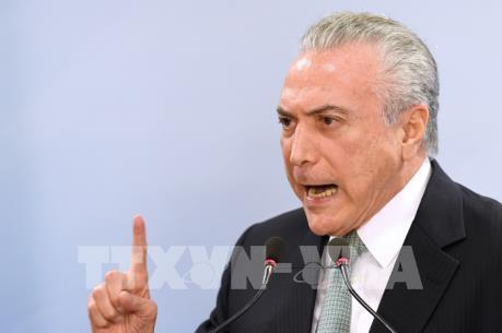 Brazil: Sức ép đòi Tổng thống Michel Temer từ chức gia tăng