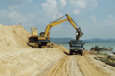 Giá cát xây dựng tại Tp. Hồ Chí Minh tăng đột biến