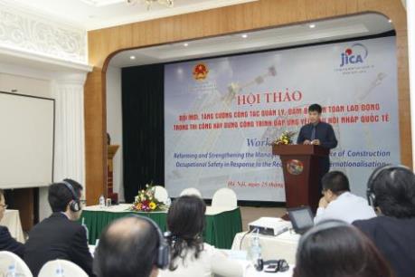 An toàn lao động rất quan trọng với các dự án ODA