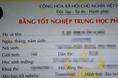 Đình chỉ công tác giáo viên dạy lái xe dùng bằng tốt nghiệp giả