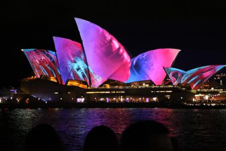 Lung linh lễ hội ánh sáng Vivid Sydney 2017